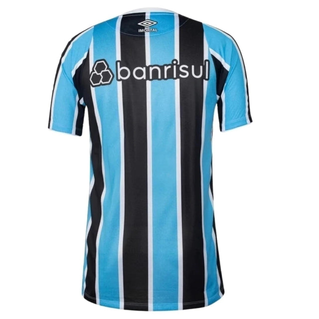 Camisa Grêmio I 24/25 - Torcedor Umbro Masculina - Branca e preta